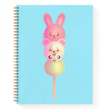 Niedliche Bunny-, Bär- und Frosch-Dango