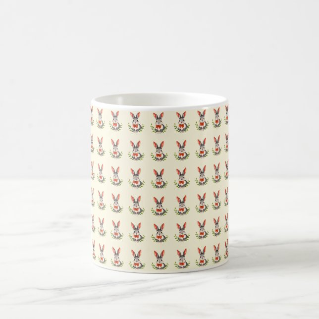 Niedliche Bunny Coffee Tasse (Mittel)