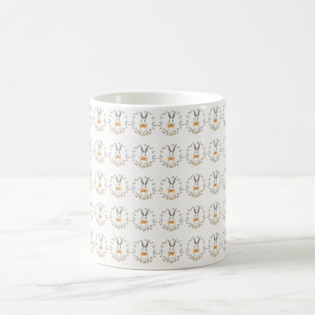 Niedliche Bunny Coffee Tasse (Mittel)