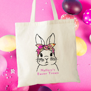 Niedliche Bunny Kids Ostertote Tasche