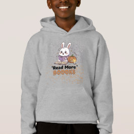 Niedliche Bunny Reading Hoodie - Lesen Sie mehr BÜ