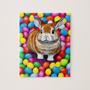 Niedliche Bunny und Jellybeans