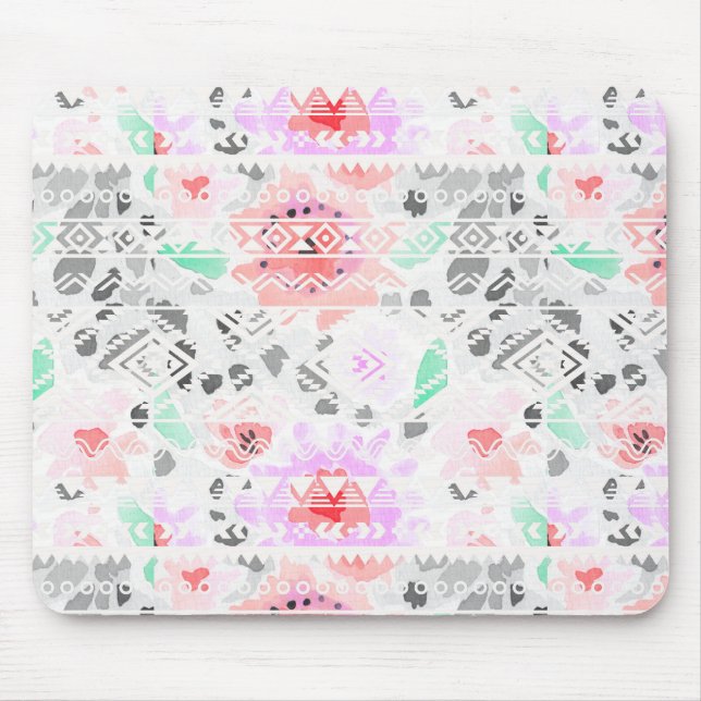 Niedliche bunt bläserne aztec mousepad (Vorne)