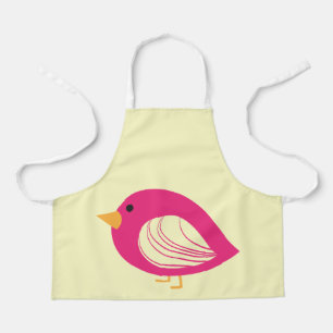 Niedliche, bunt Vögel Schürze