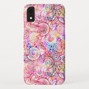 Niedliche, bunte abstrakte Blume Case-Mate iPhone Hülle