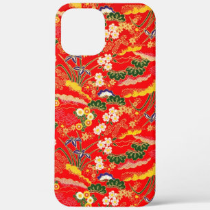 Niedliche bunte japanische Blumenmuster Case-Mate iPhone Hülle