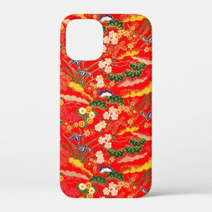 Niedliche bunte japanische Blumenmuster Case-Mate iPhone Hülle