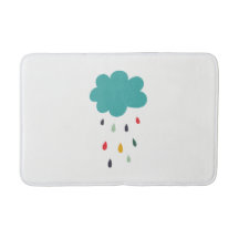 Niedliche bunte Regen-Wolke "Regen-Regen"
