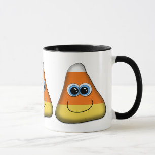 Niedliche Candy Corn Halloween-Tasse Tasse