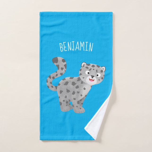 Niedliche Cartoon-Abbildung Badhandtuch Set (Handtuch)