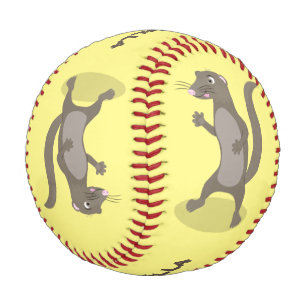 Niedliche Cartoon-Abbildung Baseball