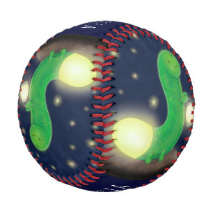 Niedliche Cartoon-Abbildung Baseball