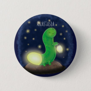 Niedliche Cartoon-Abbildung Button