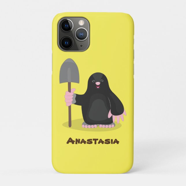 Niedliche Cartoon-Abbildung Case-Mate iPhone Hülle (Rückseite)