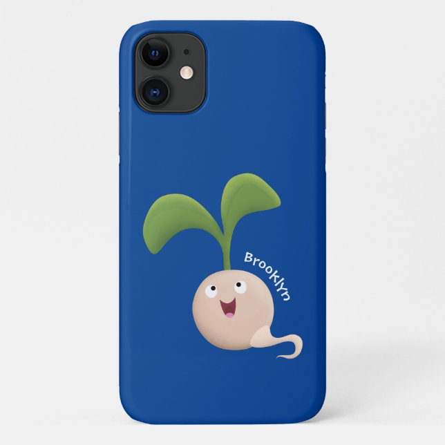 Niedliche Cartoon-Abbildung Case-Mate iPhone Hülle (Rückseite)