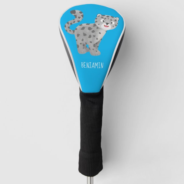Niedliche Cartoon-Abbildung Golf Headcover (Vorderseite)