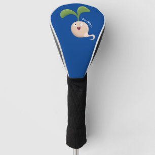 Niedliche Cartoon-Abbildung Golf Headcover
