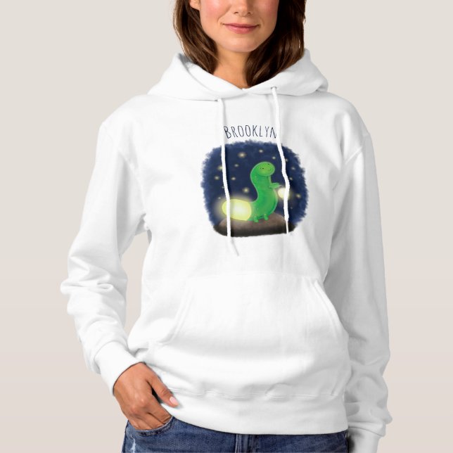 Niedliche Cartoon-Abbildung Hoodie (Vorderseite)