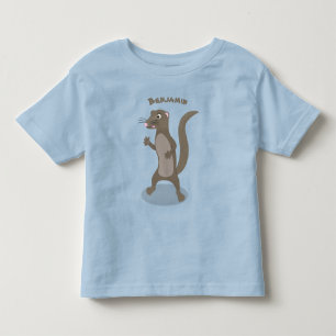 Niedliche Cartoon-Abbildung Kleinkind T-shirt