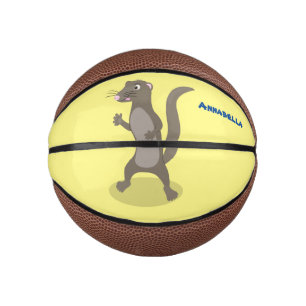 Niedliche Cartoon-Abbildung Mini Basketball