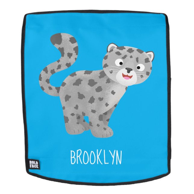 Niedliche Cartoon-Abbildung Rucksack (Abnehmbare Front)