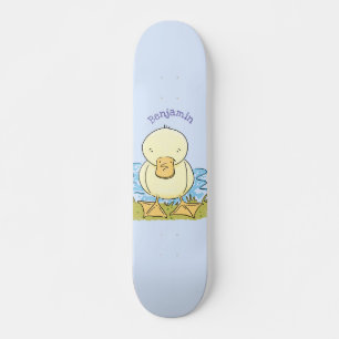 Niedliche Cartoon-Abbildung Skateboard