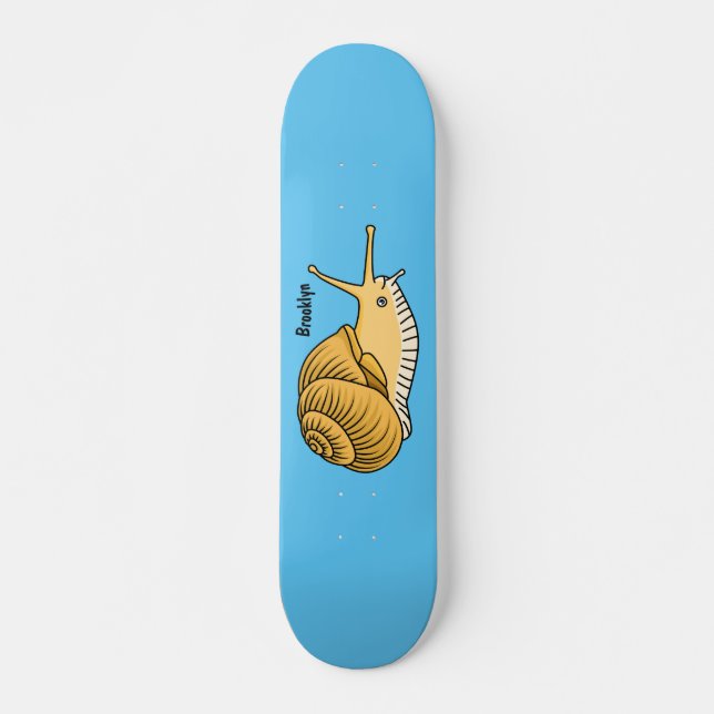 Niedliche Cartoon-Abbildung Skateboard (Vorne)