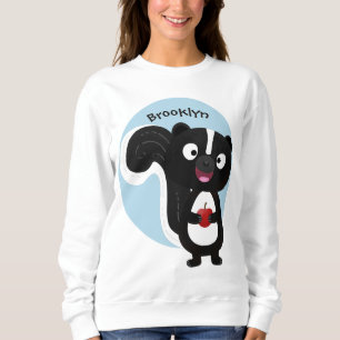 Niedliche Cartoon-Abbildung Sweatshirt