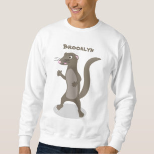 Niedliche Cartoon-Abbildung Sweatshirt
