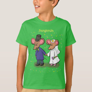 Niedliche Cartoon-Abbildung T-Shirt