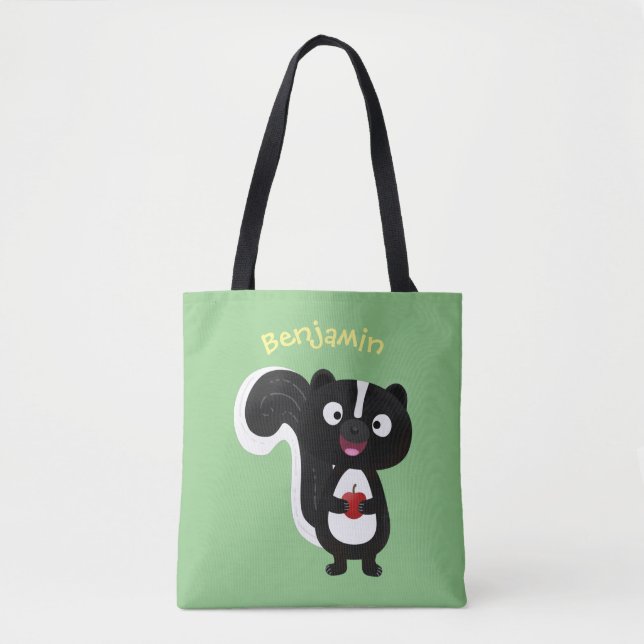 Niedliche Cartoon-Abbildung Tasche (Vorderseite)