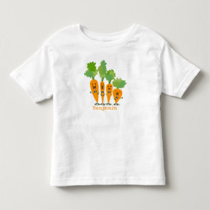 Niedliche Cartoon-Darstellung des Carrot-Quartetts Kleinkind T-shirt