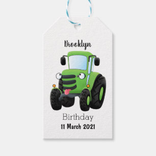 Niedliche Cartoon-Darstellung des Happy Farm Geschenkanhänger