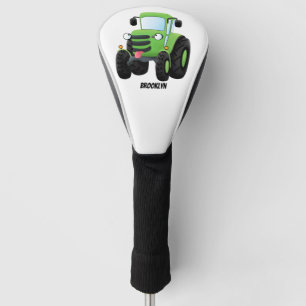 Niedliche Cartoon-Darstellung des Happy Farm Golf Headcover