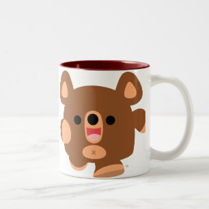 Niedliche Cartoon Energetic Bären Tasse