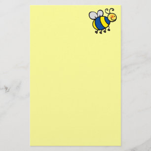 Niedliche Cartoon-Hummelbiene Briefpapier