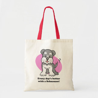 Niedliche Cartoon-Hundeschnauzer-Tasche Tragetasche