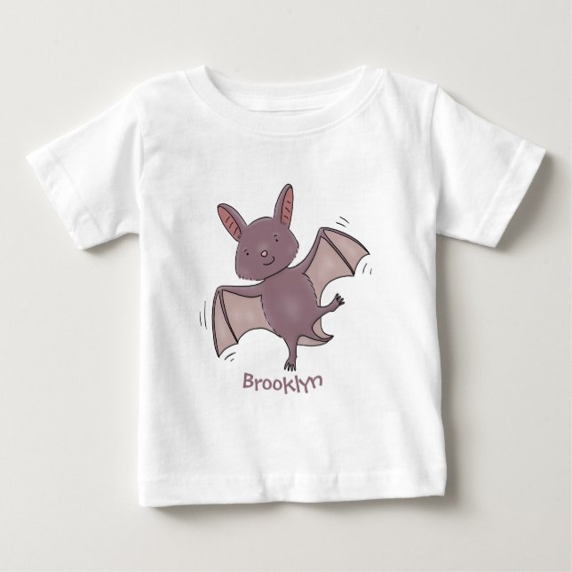Niedliche Cartoon-Illustration Baby T-shirt (Vorderseite)