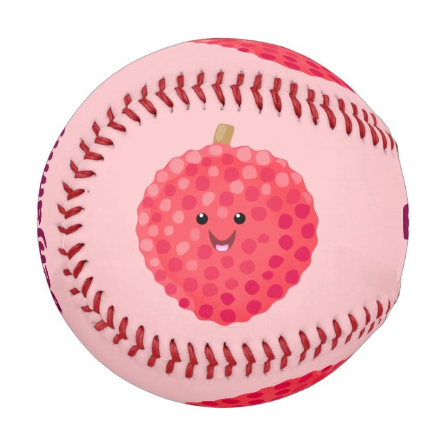 Niedliche Cartoon-Illustration Baseball (Vorderseite Links)