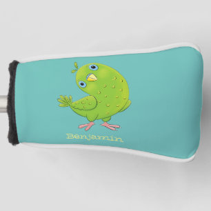 Niedliche Cartoon-Illustration Golf Headcover