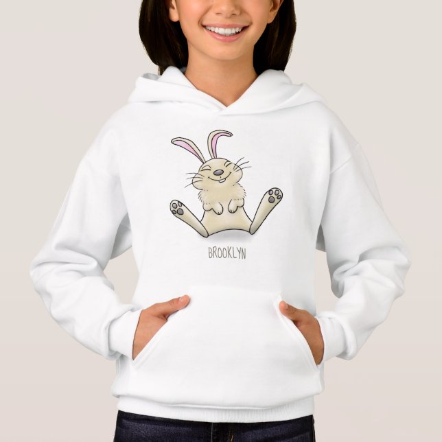 Niedliche Cartoon-Illustration Hoodie (Vorderseite)