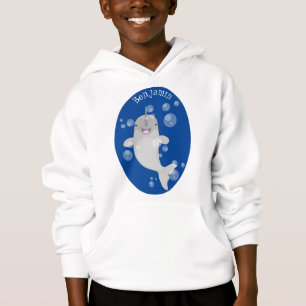Niedliche Cartoon-Illustration Hoodie