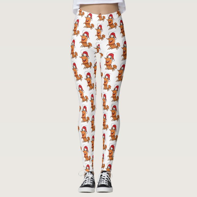 Niedliche Cartoon-Illustration Leggings (Vorderseite)