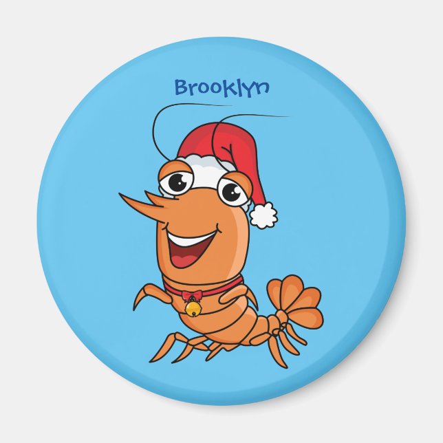 Niedliche Cartoon-Illustration Magnet (Vorne)