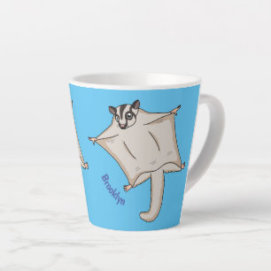 Niedliche Cartoon-Illustration Milchtasse