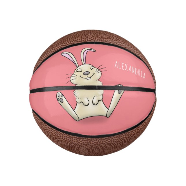 Niedliche Cartoon-Illustration Mini Basketball (Vorderseite)