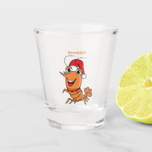 Niedliche Cartoon-Illustration Schnapsglas