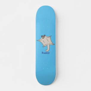 Niedliche Cartoon-Illustration Skateboard