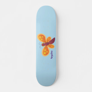 Niedliche Cartoon-Illustration Skateboard
