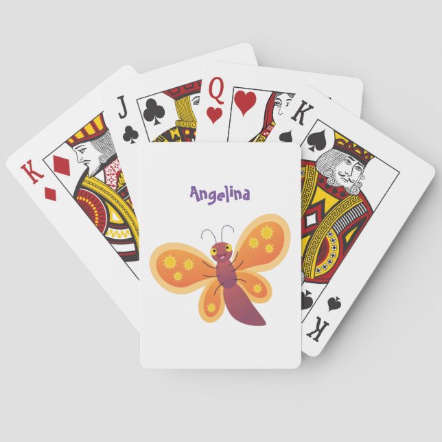 Niedliche Cartoon-Illustration Spielkarten (Rückseite)